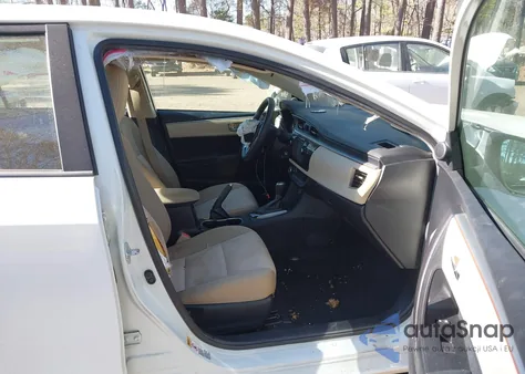 2015 Toyota Corolla Le z USA, uszkodzony, nr VIN 2T1BURHE0FC420115